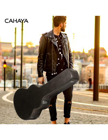 Estuche Duro para Guitarra Acústica CAHAYA 42" Impermeable