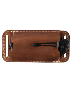 Funda de Cuchillo Horizontal Biobasedon de Cuero 12.8x9.7 cm