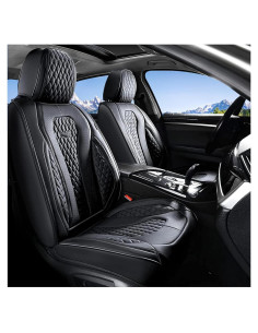 Cubiertas de Asientos Coverado SCU018 Negras Impermeables
