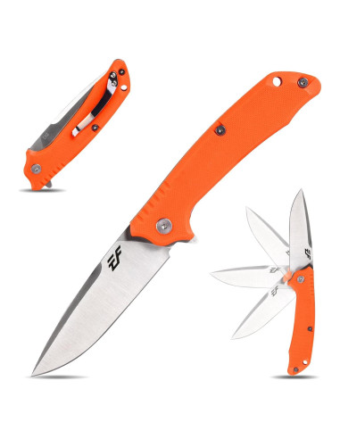 Cuchillo Plegable Eafengrow EF223 Hoja D2 Mango G10 20.32 cm