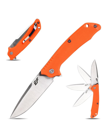 Cuchillo Plegable Eafengrow EF223 Hoja D2 Mango G10 20.32 cm