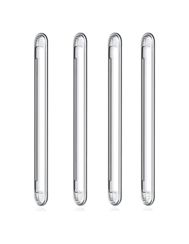 Bumpers Transparentes Uniticber 4 Piezas 14.69x1.70cm