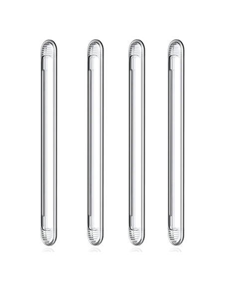 Bumpers Transparentes Uniticber 4 Piezas 14.69x1.70cm