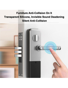 Bumpers Transparentes Uniticber 4 Piezas 14.69x1.70cm 2