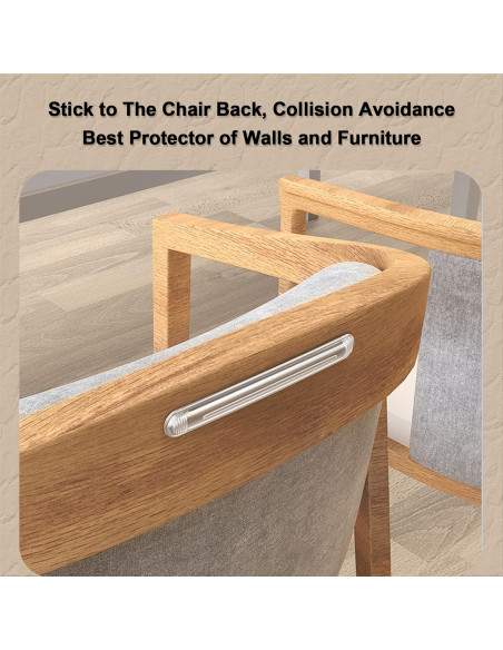 Bumpers Transparentes Uniticber 4 Piezas 14.69x1.70cm