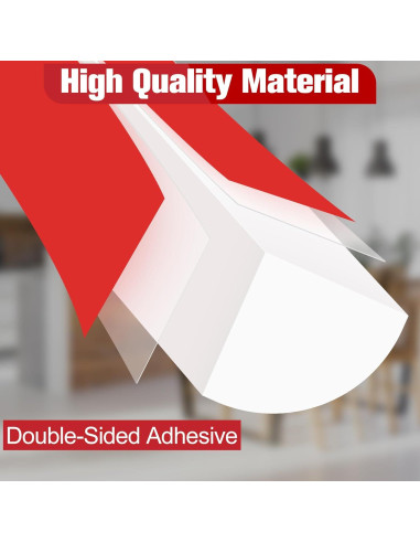 Moldura Cuarterona Flexible ToLanbbt 248.92 cm Blanca PVC