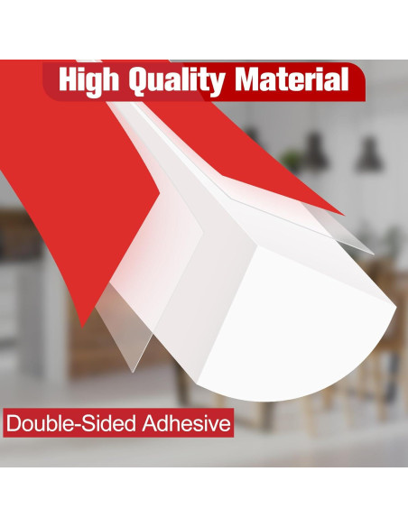 Moldura Flexible Autoadhesiva ToLanbbt 120 cm Blanca