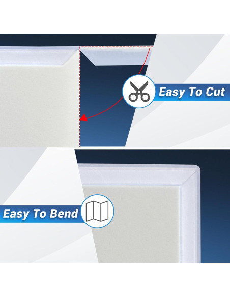 Bisel de goma autoadhesivo Protalwell L 3 metros transparente