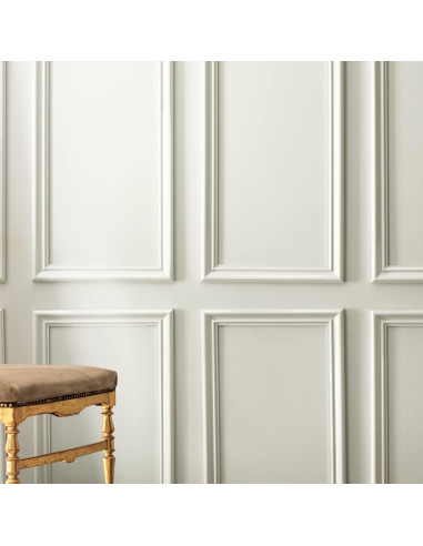 Moldura Autoadhesiva Trimold 3m x 23mm PVC Blanco Decorativa