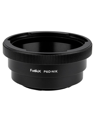 Adaptador Fotodiox Pentacon 6 a Nikon F - Enfoque Infinito