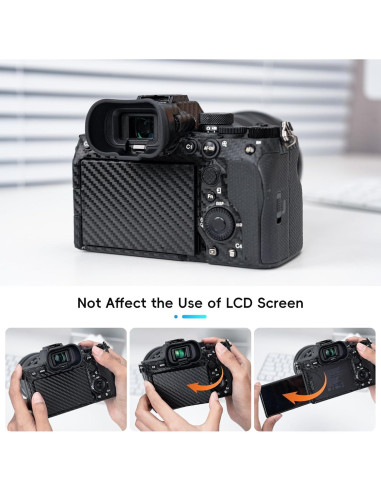 Copa ocular de silicona suave para visor Sony Alpha A1II A7R V A7 IV A7S III