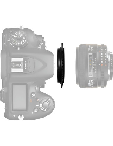 Adaptador Macro Inverso Fotodiox 52mm para Cámaras Nikon F
