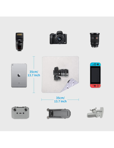 Funda Protectora PGYTECH para Lentes 34.8x34.8cm Anti-rayones