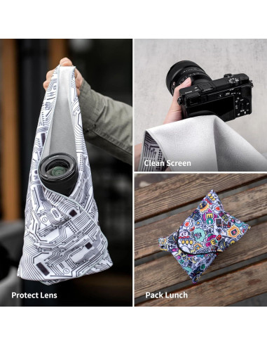 Funda Protectora PGYTECH para Lentes 34.8x34.8cm Anti-rayones