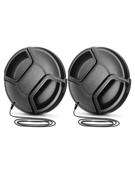 Tapa de lente Canon 58mm Altura Photo - Paquete de 2