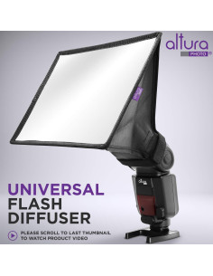 Difusor Softbox Altura Photo 22.86x17.78cm para Flash Zapata 2