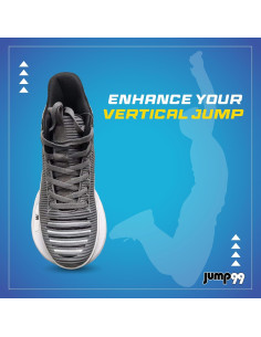 Zapatos de Entrenamiento Pliométrico Jump99 J99 Flex 13 Gris 2