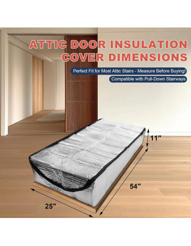 Cubierta de Aislamiento para Puerta de Ático MCCKLE 63.5x137.2 cm