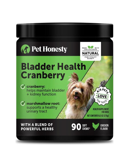 Suplemento de Salud de Vejiga para Perros Pet Honesty - Pollo