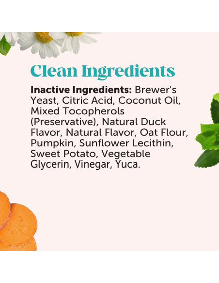 Masticables Calmantes para Perros Pet Honesty 90 Ct Pato