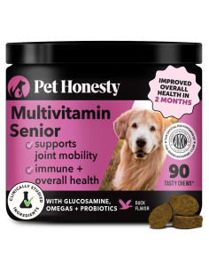 Multivitamínico para Perros Mayores Pet Honesty 90 ct Pato