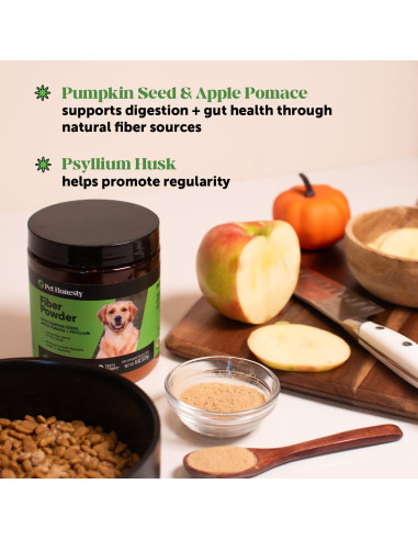Suplemento de Fibra en Polvo Pet Honesty 90 Porciones Digestión Saludable