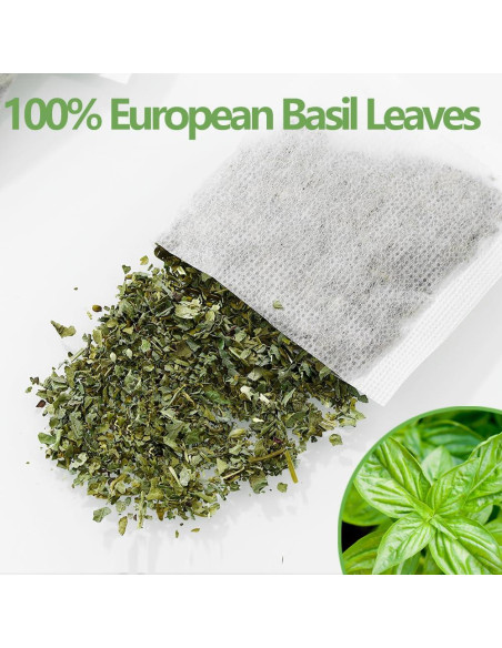 Té de Albahaca Sagrada YILINSHA 50 Bolsitas 100% Natural