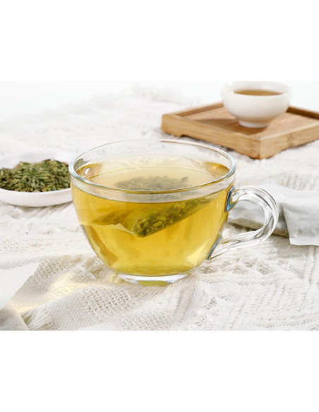 Té de Hinojo Premium YILINSHA 80 Bolsitas Naturales Sin Cafeína