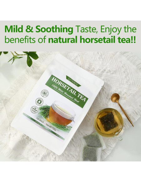Té de Cola de Caballo YILINSHA 100 Bolsitas 100% Natural