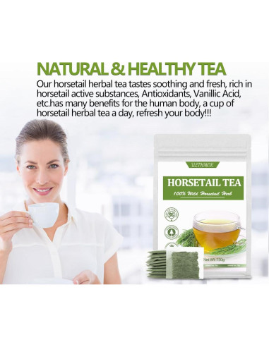 Té de Cola de Caballo YILINSHA 100 Bolsitas 100% Natural