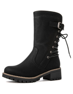 Botas de Motocicleta para Mujer Globalwin 19YY19 Negras 2