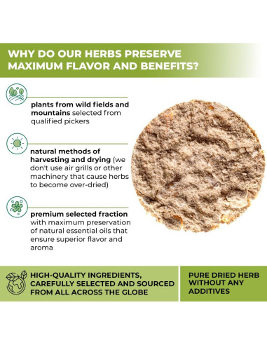 Té Herbal de Raíz de Ñame Silvestre OVVA 113g - Dioscorea