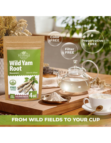 Té Herbal de Raíz de Ñame Silvestre OVVA 113g - Dioscorea