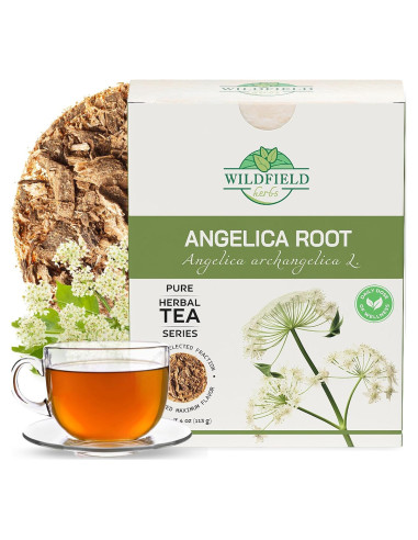 Té de Hierbas Raíz de Angélica OVVA 113g - Sabor Natural