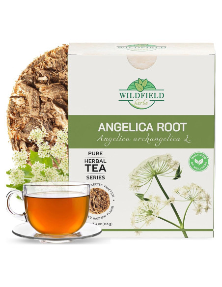 Té de Hierbas Raíz de Angélica OVVA 113g - Sabor Natural