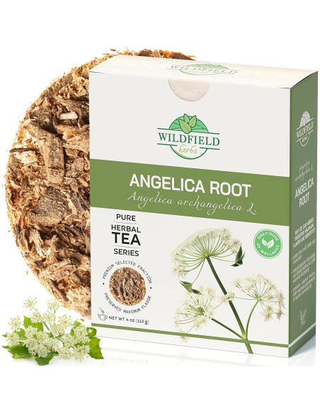 Té de Hierbas Raíz de Angélica OVVA 113g - Sabor Natural