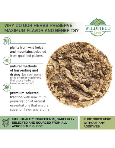 Té de Hierbas Raíz de Angélica OVVA 113g - Sabor Natural