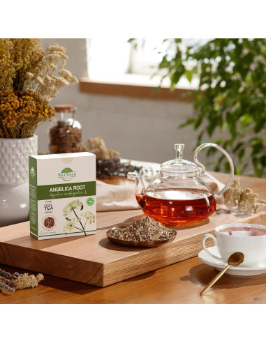 Té de Hierbas Raíz de Angélica OVVA 113g - Sabor Natural