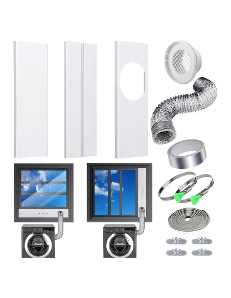 Kit de Ventilación para Secadora Linstock 4" x 3.05m