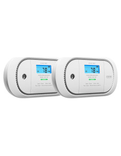 Detector de Monóxido de Carbono Inalámbrico X-Sense XC01-WR, Paquete de 2