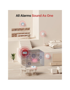 Detector de Monóxido de Carbono Inalámbrico X-Sense XC01-WR, Paquete de 2 2