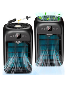 Paquete de 2 Purificadores de Aire Aircillin AP1501 HEPA 84.3 m