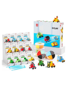 Kit de Arcilla Secada al Aire LOUFOR 12 Cajas Creativas