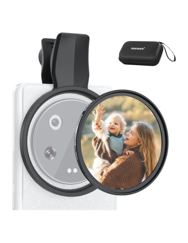 Filtro de Difusión Negra 1/4 NEEWER 67mm para Smartphone