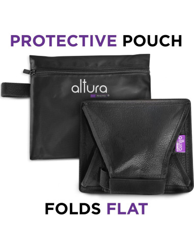 Difusor Softbox Altura Photo 15x12.7 cm para Flash Zapata