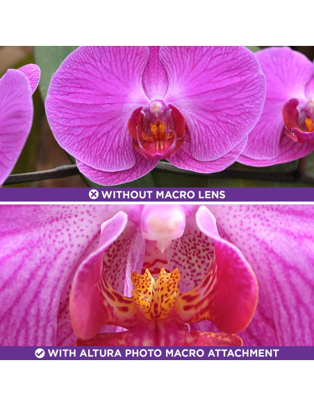 Lente Gran Angular 58MM HD 0.43X Altura Photo con Macro