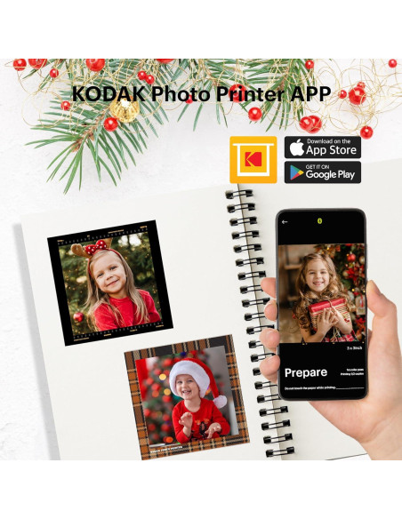 Cámara Digital Instantánea KODAK Mini Shot 3 Retro 7.62 cm