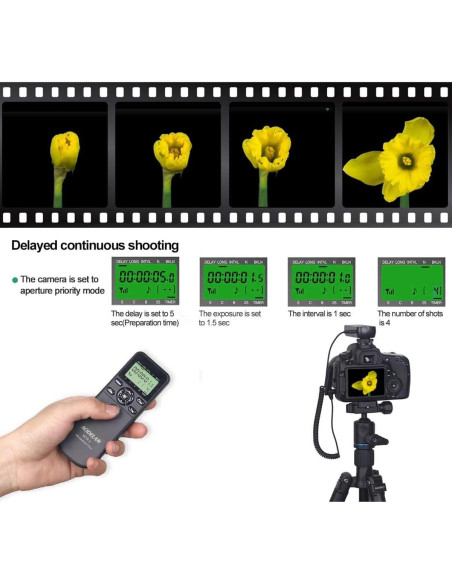 Controlador de temporizador AODELAN WTR-2 para Olympus y Panasonic