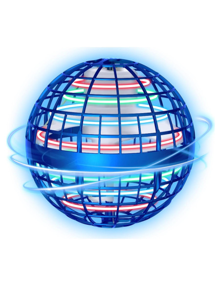 Bola Voladora BADHACK 2025 - Juguete Antiestrés Azul