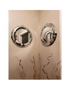 Juego de 200 Azulejos de Mosaico de Vidrio MEYA 1x1cm 2